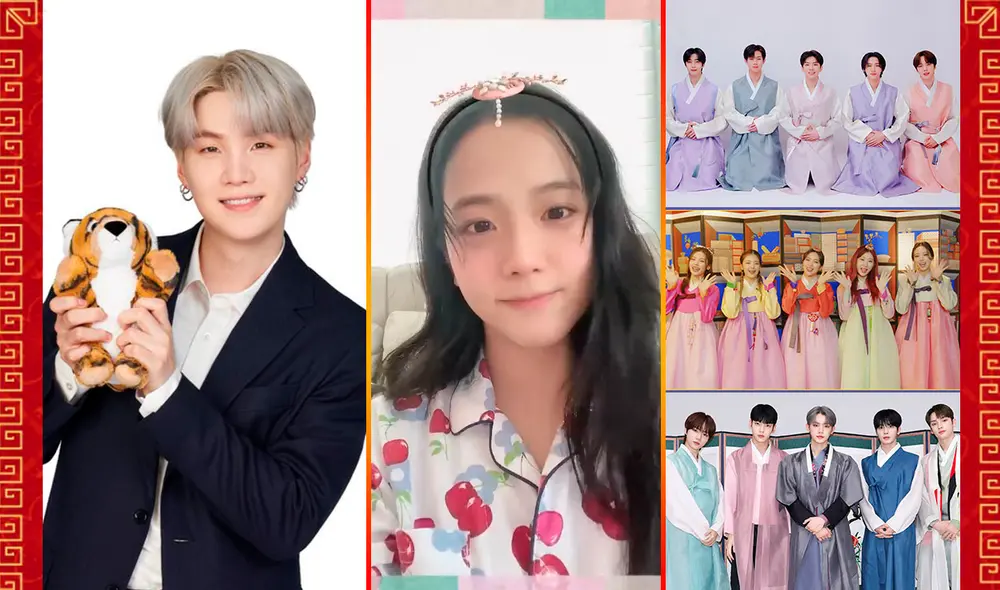 Año del Tigre: en redes sociales, idols mostraron las tradiciones coreanas para el Año Nuevo Lunar. Foto: composición