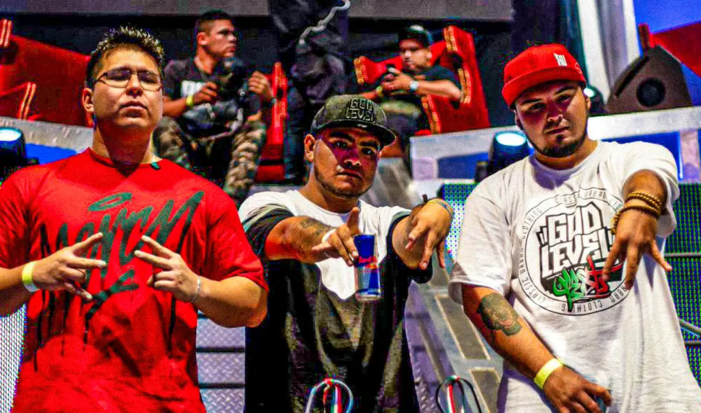 RC, Aczino y Rapder, referentes del freestyle en México. Foto: God Level 3 vs 3