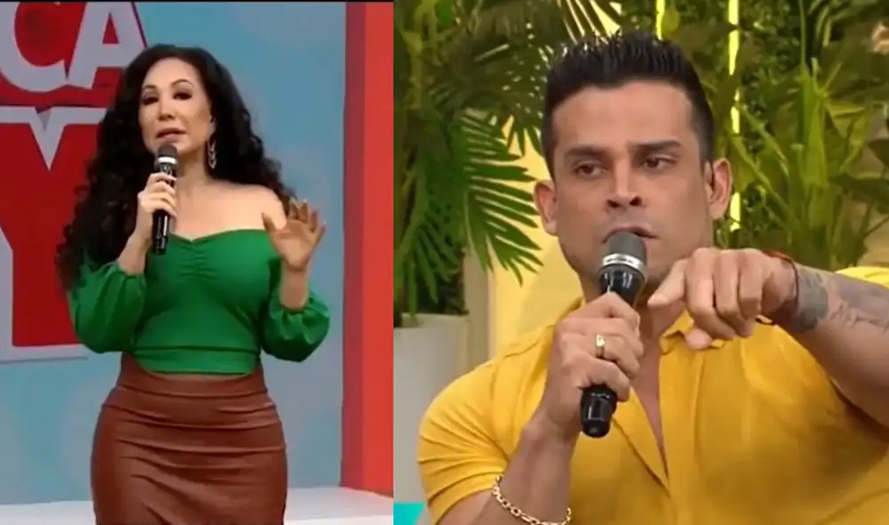 Janet Barboza y Christian Domínguez seguirán siendo compañeros en América hoy durante todo el 2022. Foto: captura América