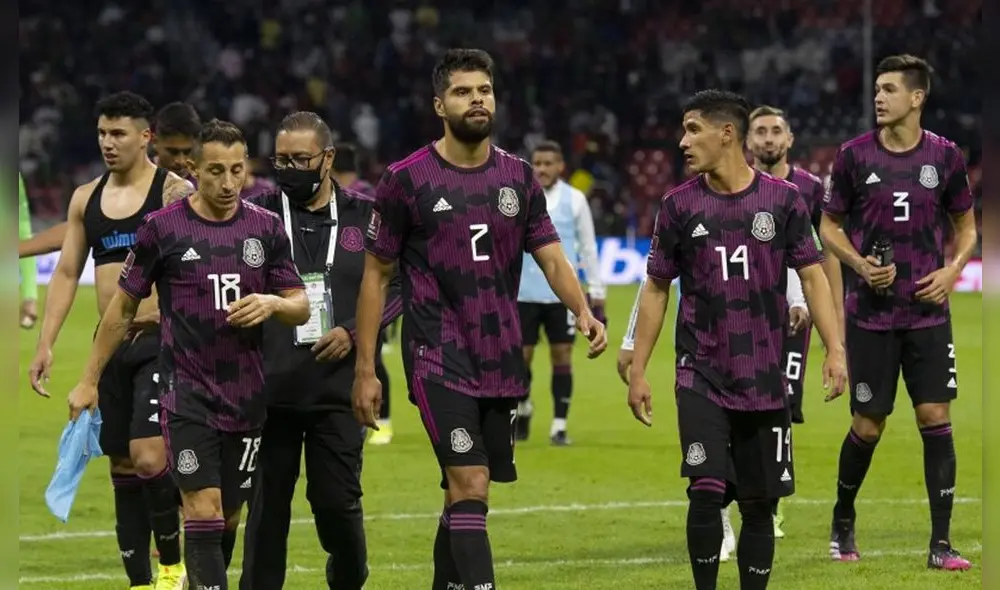 La selección mexicana se ubica en la tercera casilla del octogonal final de las Eliminatorias Qatar 2022 de la Concacaf. Foto: Azteca Deportes