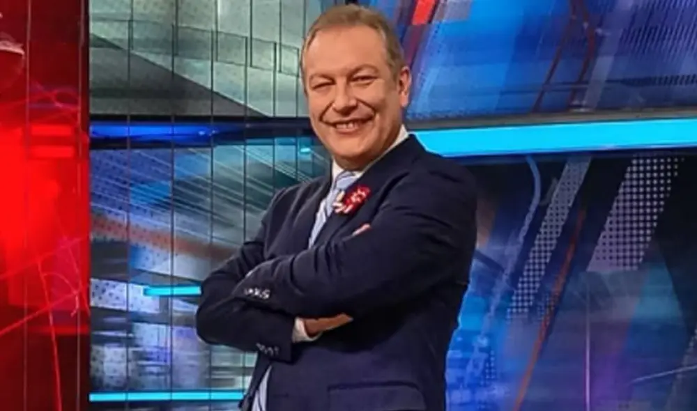 Gunter Rave se desempeña como conductor de la edición central de América Noticias. Foto: Instagram