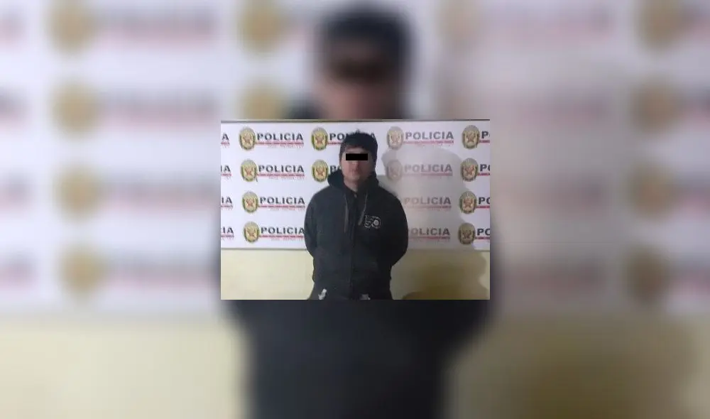 Detenido fue conducido a Área Antidrogas de Trujillo. Foto: PNP