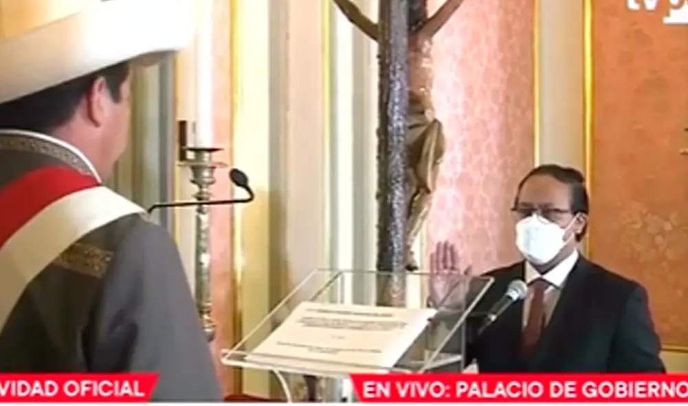 De acuerdo con su hoja de vida, en 2020 fue gerente de Desarrollo Social de la Municipalidad Provincial de Huaral. Foto: Captura TV Perú