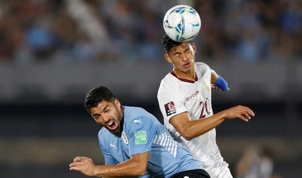 Venezuela pierde 3-0 ante Uruguay. Foto: EFE.