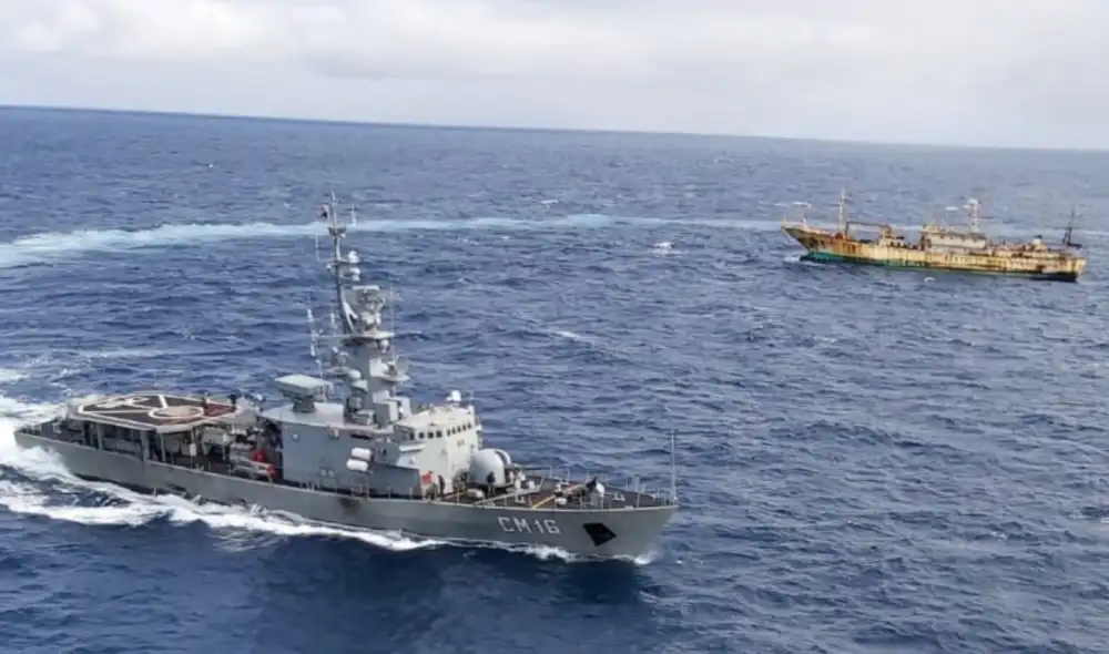 Representante de Calamasur denuncia falta de medidas de conservación para la utilización sostenible del calamar gigante. Foto: Calamasur