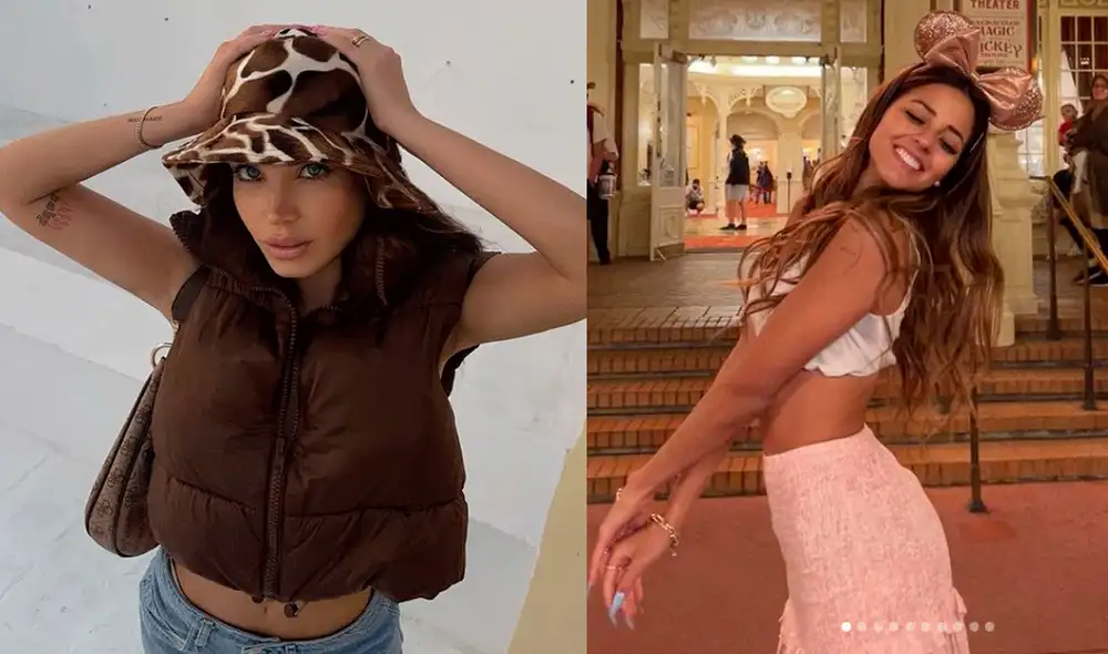 Flavia Laos estuvo en En boca de todos y aprovechó para lanzar dardo a Luciana Fuster. Imagen: composición/Instagram Flavia Laos estuvo en En boca de todos y aprovechó para lanzar dardo a Luciana Fuster. Imagen: composición/Instagram