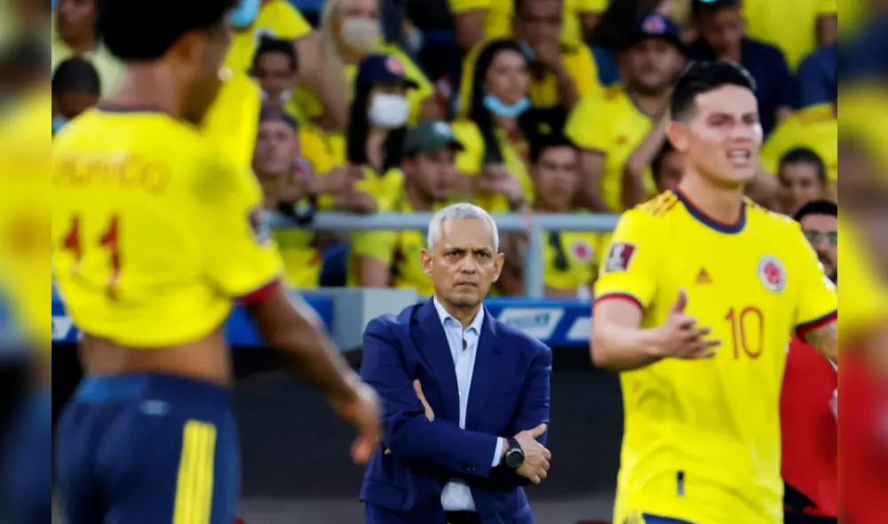 Reinaldo Rueda declaró tras la derrota por 1-0 de Colombia ante Argentina. Foto: EFE