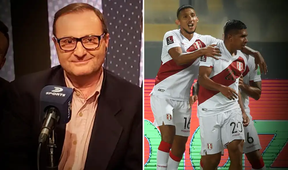 Gustavo Cherquis es panelista en un programa deportivo de señal de cable. Foto: composición/ Gustavo Cherquis instagram/ AFP