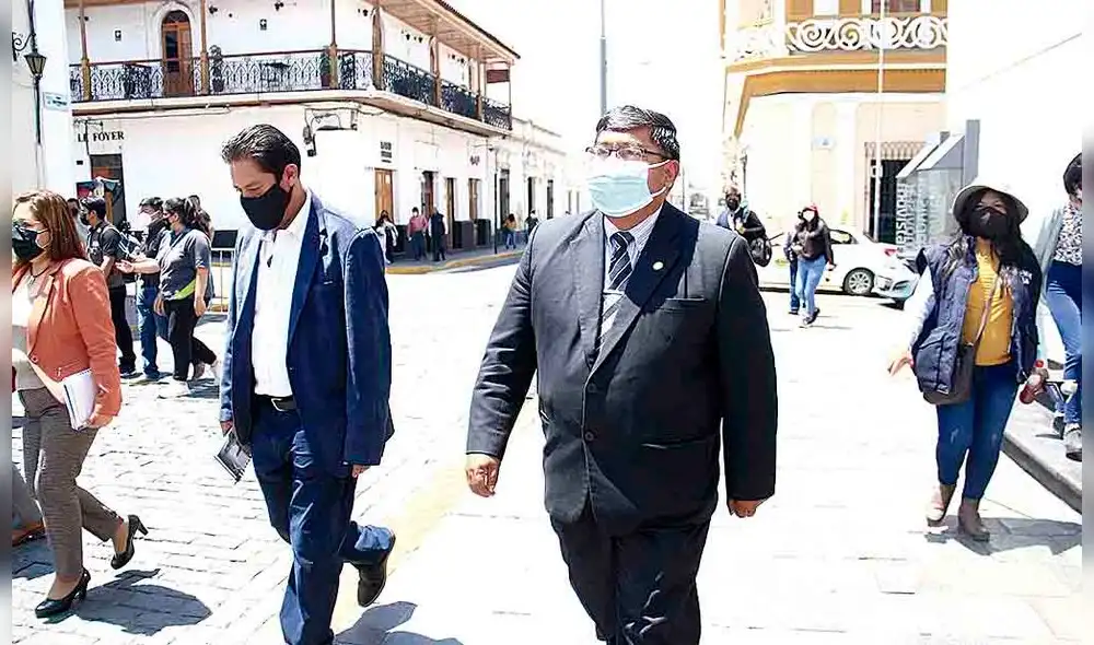 Postura. Hancco exige dictamen sobre adenda 13. Foto: La República