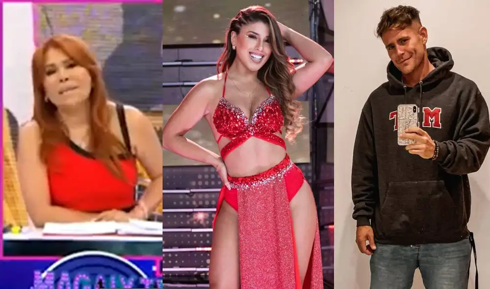 Magaly Medina comenta sobre las presuntas salidas entre Yahaira Plasencia y Pancho Rodríguez. Foto: composición/ captura de ATV/ GV Producciones/ Instagram