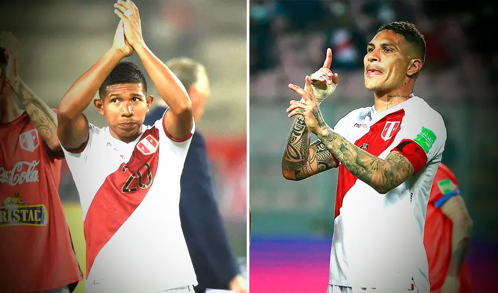Edison Flores también entró en el segundo tiempo en Barranquilla. Foto: composición/ AFP