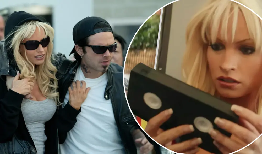 Pam y Tommy, nueva serie de Star Plus sobre Pamela Anderson y Tommy Lee. Foto: composición/Star Plus