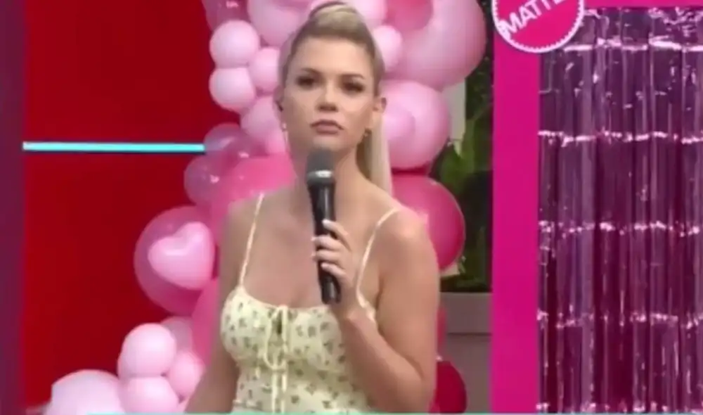 Brunella Horna contó cómo sobrellevó la infidelidad de su expareja. Foto: captura América TV Brunella Horna contó cómo sobrellevó la infidelidad de su expareja. Foto: captura América TV
