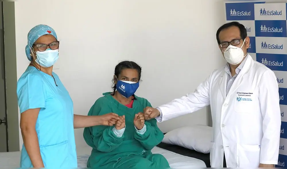 Intervención se desarrolló en el Incor. Foto: EsSalud Intervención se desarrolló en el Incor. Foto: EsSalud