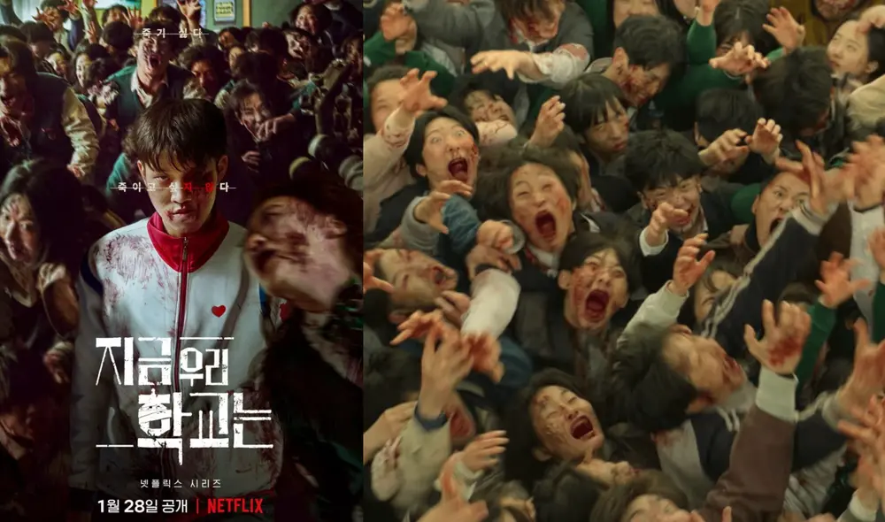 Estamos muertos es la serie más vista en todo el mundo, según Flixpatrol. Foto: composición La República/Netflix