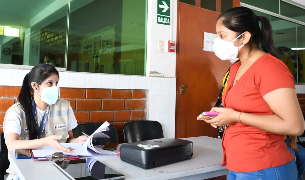 Indecopi viene supervisando a más de 500 colegios privados a nivel nacional ante la próxima fecha de retorno a clases presenciales. Foto: Indecopi Indecopi viene supervisando a más de 500 colegios privados a nivel nacional ante la próxima fecha de retorno a clases presenciales. Foto: Indecopi