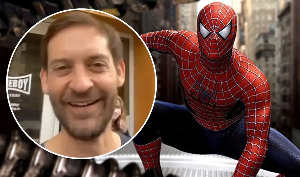 Tobey Maguire, considerado por muchos como el primer Spider-Man, mandó saludos a los miembros de una familia latina, uno por uno, y el video se hizo viral. Foto: composición/Sony/Twitter
