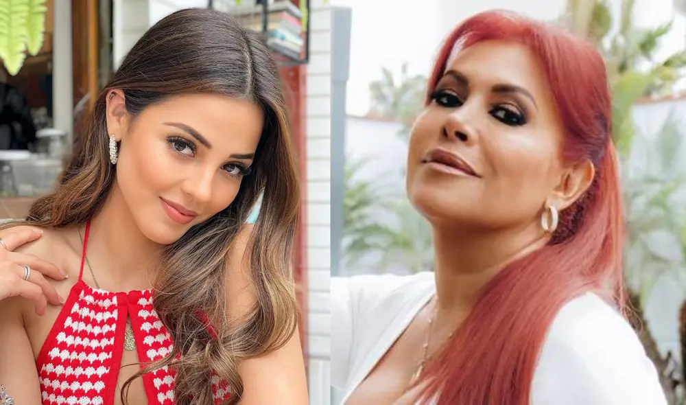 Magaly Medina critica a Luciana Fuster por no ser oficializada. Foto: Composición LR