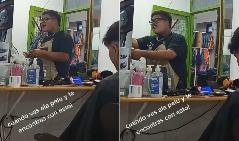 Los usuarios mostraron su admiración por el talento del joven, quien fue captado para las redes cantando diversas canciones. Foto: captura de TikTok