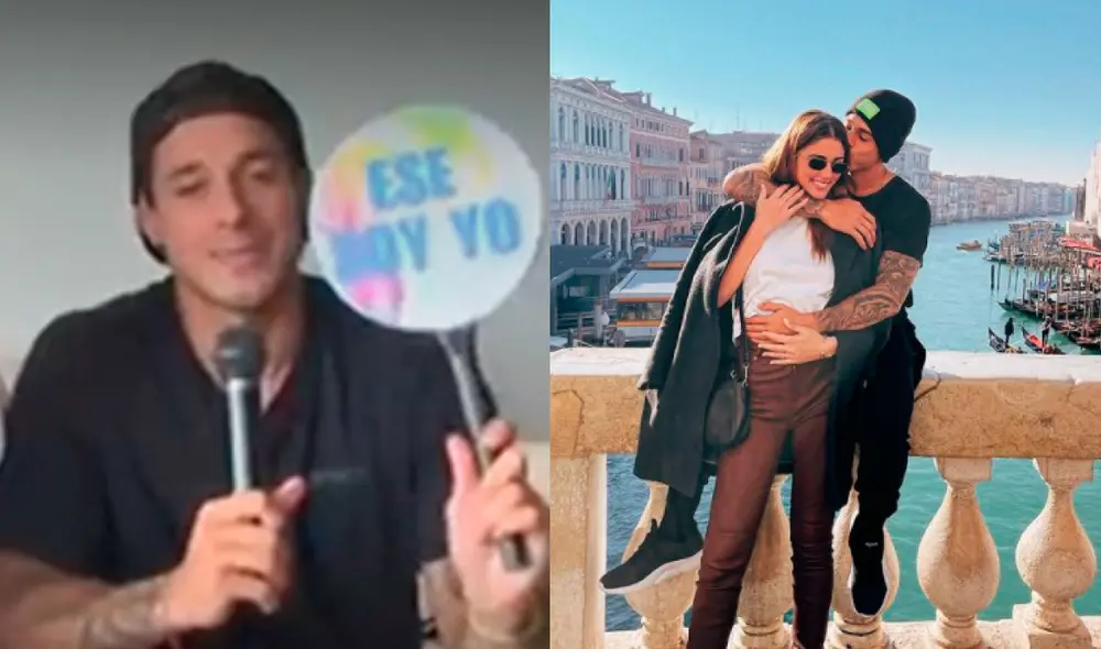 Hugo García y Alessia Rovegno sorprendieron a los conductores de En boca de todos con sus revelaciones sobre su romance. Foto: composición Hugo García/Instagram, captura América TV.