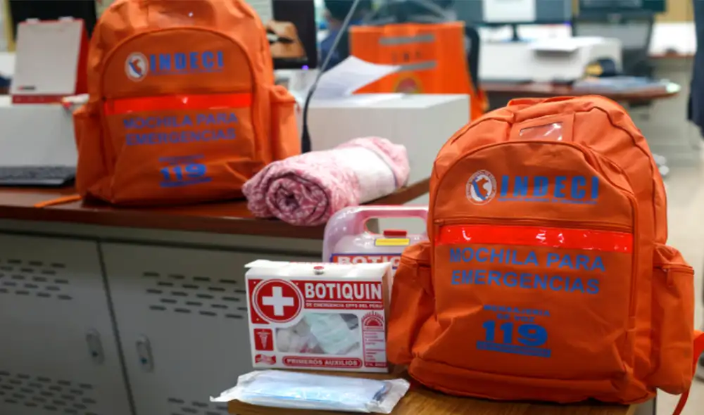 La mochila de emergencia, como la caja de reserva, es parte del combo de supervivencia. Foto: La República