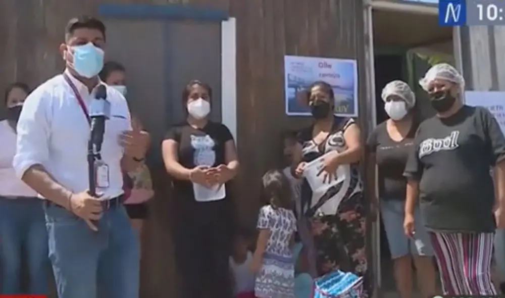 Familias piden ayuda urgente para que Repsol responda. Foto: captura de Canal N