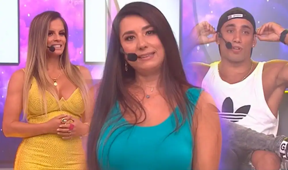 Madre, hijo y nuera participaron de una divertida secuencia en el programa En boca de todos. Foto: captura/América TV