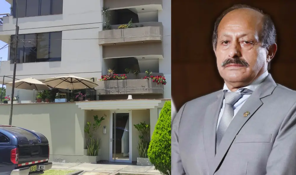 La propierta del inmueble, ubicado en la calle Mayer (San Borja), denunció que Valer le adeuda S/ 40.000 por alquiler. Foto: Erwin Valenzuela / Presidencia