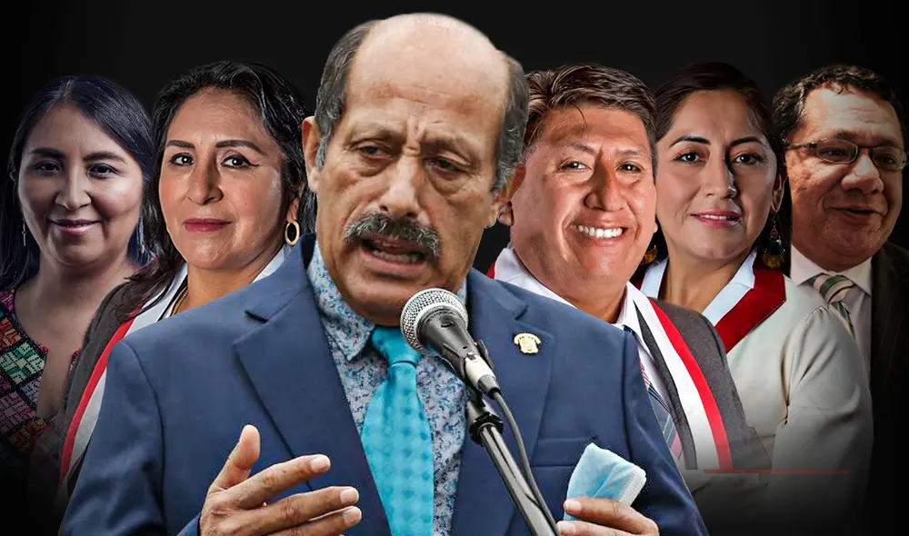 La titular de la Comisión de Ética rechaza que el grupo parlamentario que preside avale conductas de violencia. Foto: composición Fabrizio Oviedo