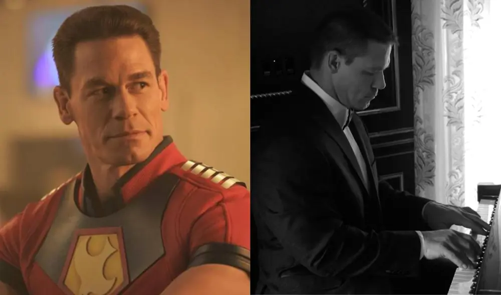 El rapero y actor John Cena sorprendió a los fanáticos al tocar el piano en Peacemaker, la serie de HBO Max creada por James Gunn. Foto: composición/HBO/Rolling Stone