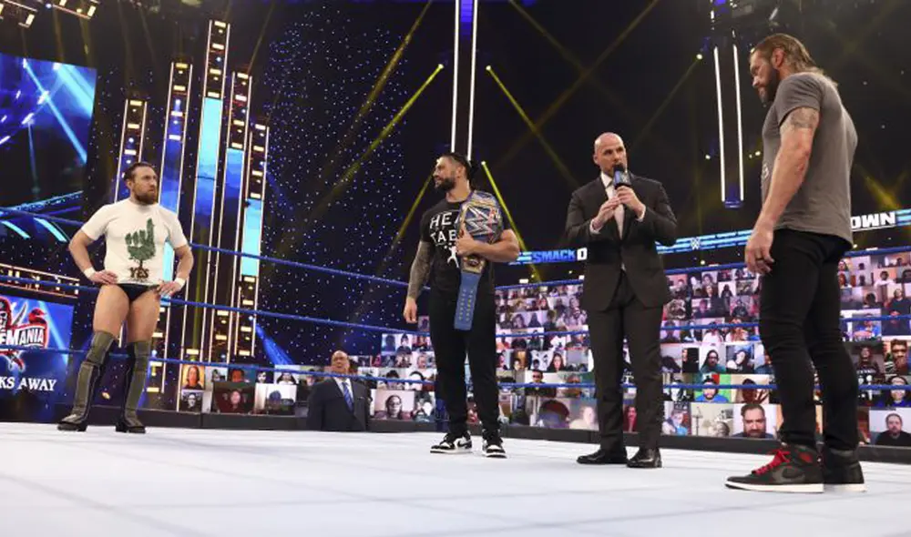 Edge regresó a la lucha libre en 2020. Foto: WWE