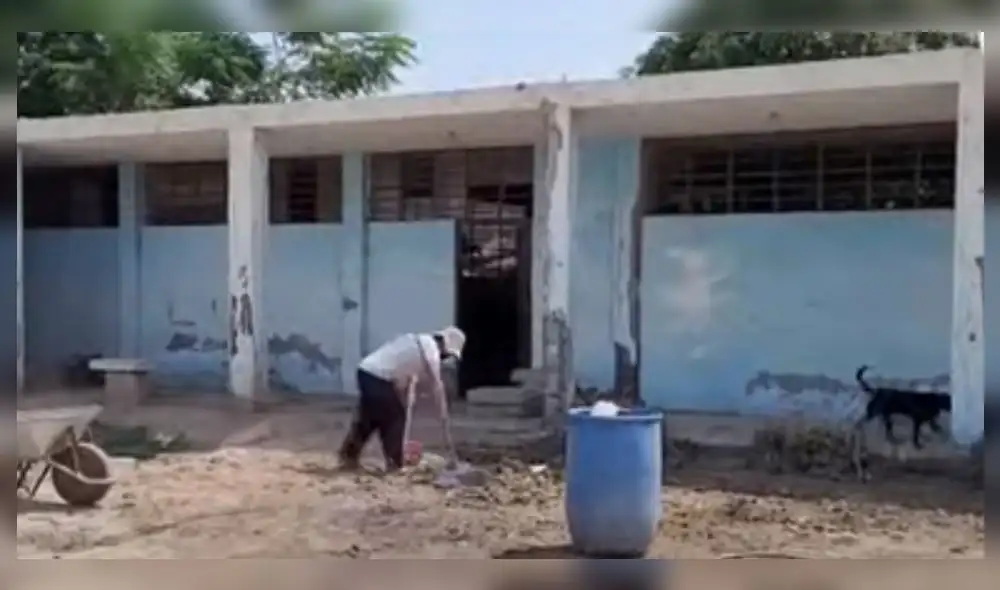 Luego del terremoto de 8 grados ocurrido en Pisco en el 2007, el colegio fue declarado inhabitable. Foto: captura de Buenos días Perú Luego del terremoto de 8 grados ocurrido en Pisco en el 2007, el colegio fue declarado inhabitable. Foto: captura de Buenos días Perú