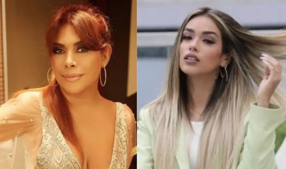 La conductora señaló que la modelo no está contando toda la vedad. Foto: composición/ La República/ Extra Ecuador