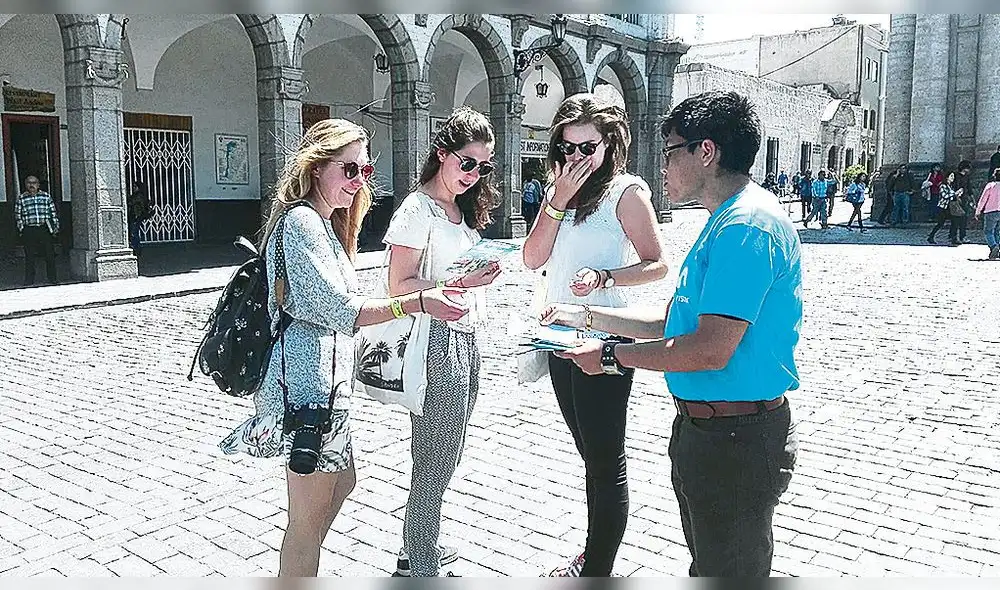 Afectación. Turistas dejarían de venir a Arequipa. Foto: La República