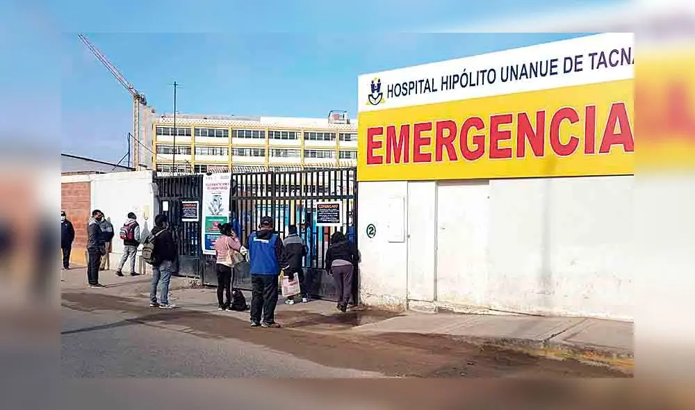 Emergencia del Hospital Hipólito Unanue. Foto: La República