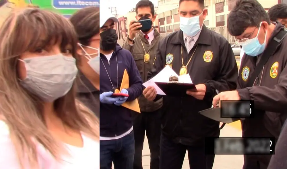 Funcionaria fue detenida el último jueves en la avenida Venezuela. Foto: PNP