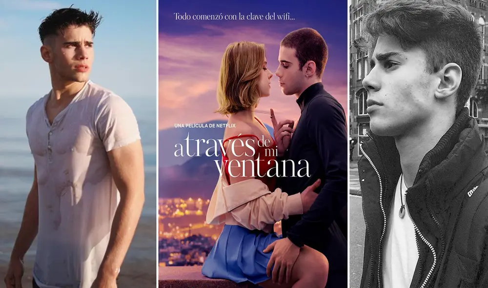 A través de mi ventana en la nueva película juvenil de Netflix. Foto: composición/Netflix/@juliopfernandez