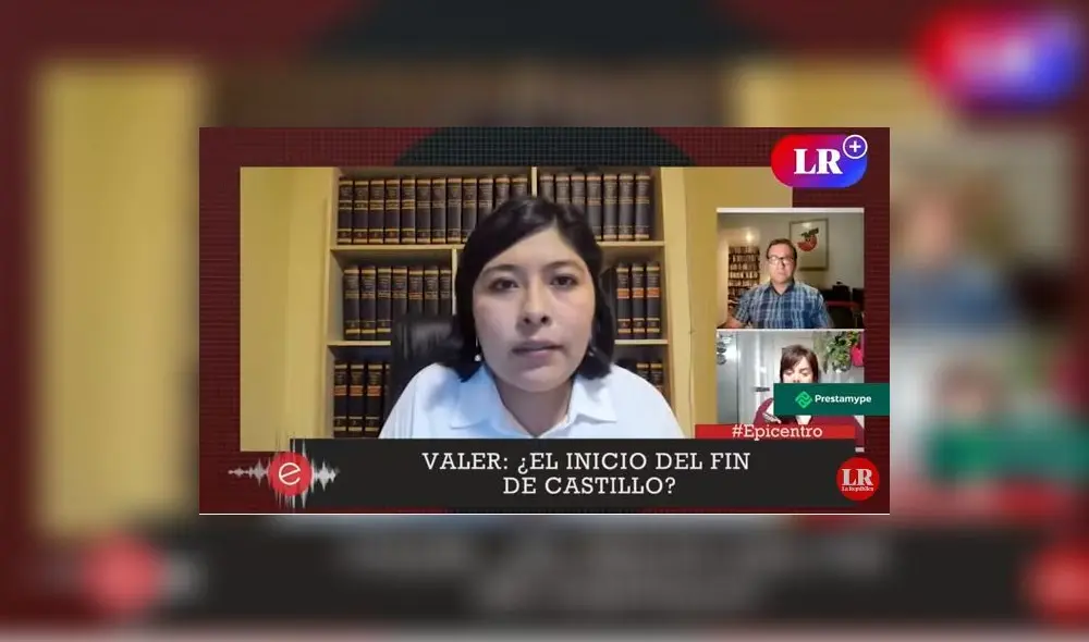 Betssy Chávez, ministra de Trabajo. Foto: captura/LR+ Betssy Chávez, ministra de Trabajo. Foto: captura/LR+