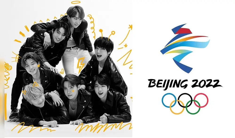 BTS en Beijing 2022. Foto: GQ y Olympics