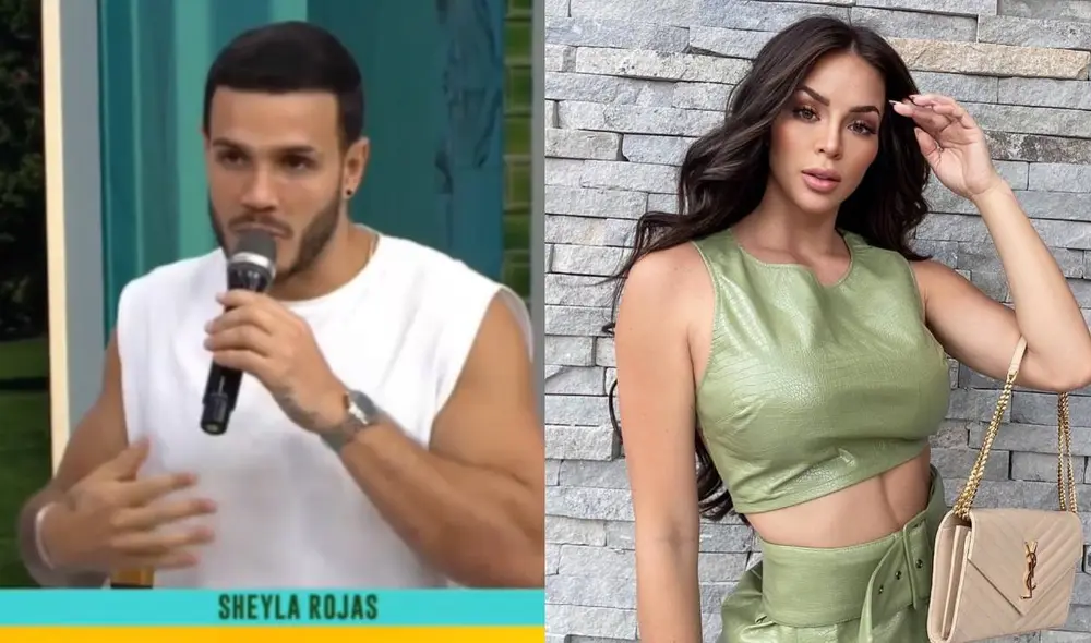 Mario Irivarren recuerda a Sheyla Rojas cuando trabajaban juntos en Combate. Foto: composición/ captura de América TV/ Instagram