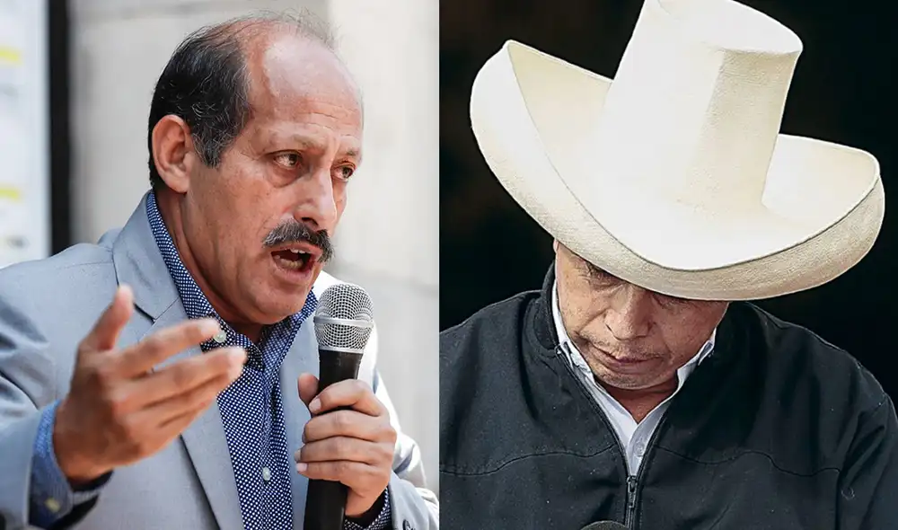 Héctor Valer Pinto fue designado como titular del Consejo de Ministros por Pedro Castillo el último martes. Foto: composición/La República