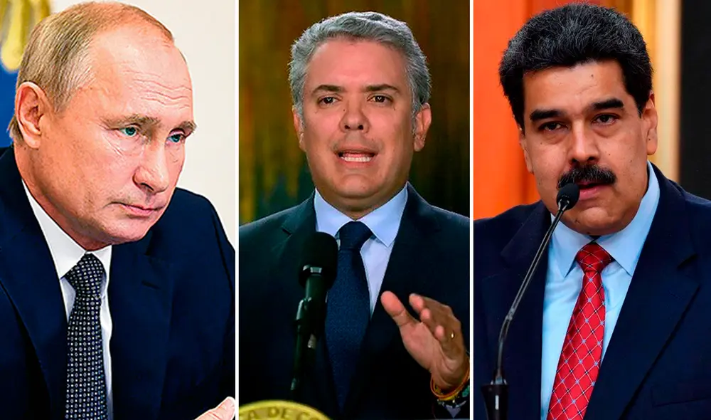 Venezuela también ha rechazado durante la jornada las acusaciones realizadas. Foto: composición/EFE-AFP