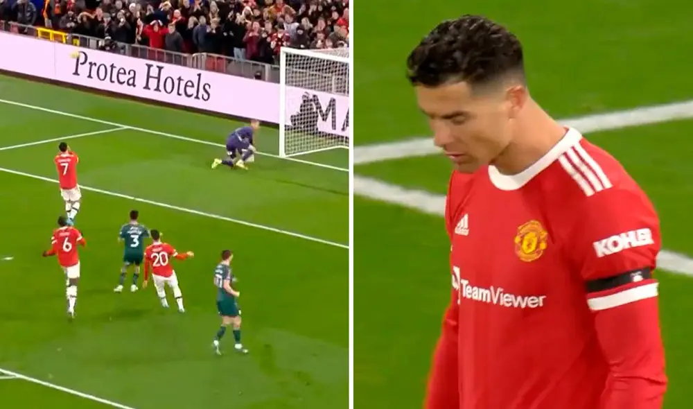 Cristiano Ronaldo volvió esta temporada al Manchester United luego de pasar por las filas de la Juventus. Foto: captura ESPN
