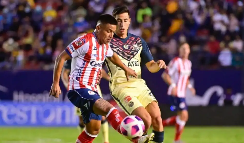 América enfrenta a San Luis con la baja de Pedro Aquino por lesión. Foto: Mediotiempo. América enfrenta a San Luis con la baja de Pedro Aquino por lesión. Foto: Mediotiempo.