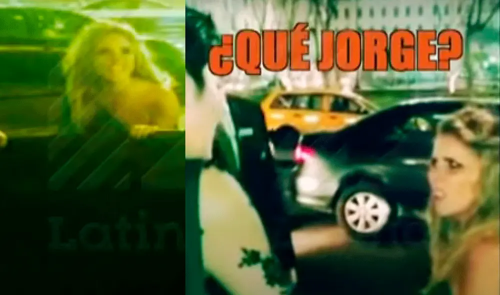 Johanna San Miguel le tiró un vaso de vidrio a invitado en fiesta de Centro de Lima. Foto: Captura Latina