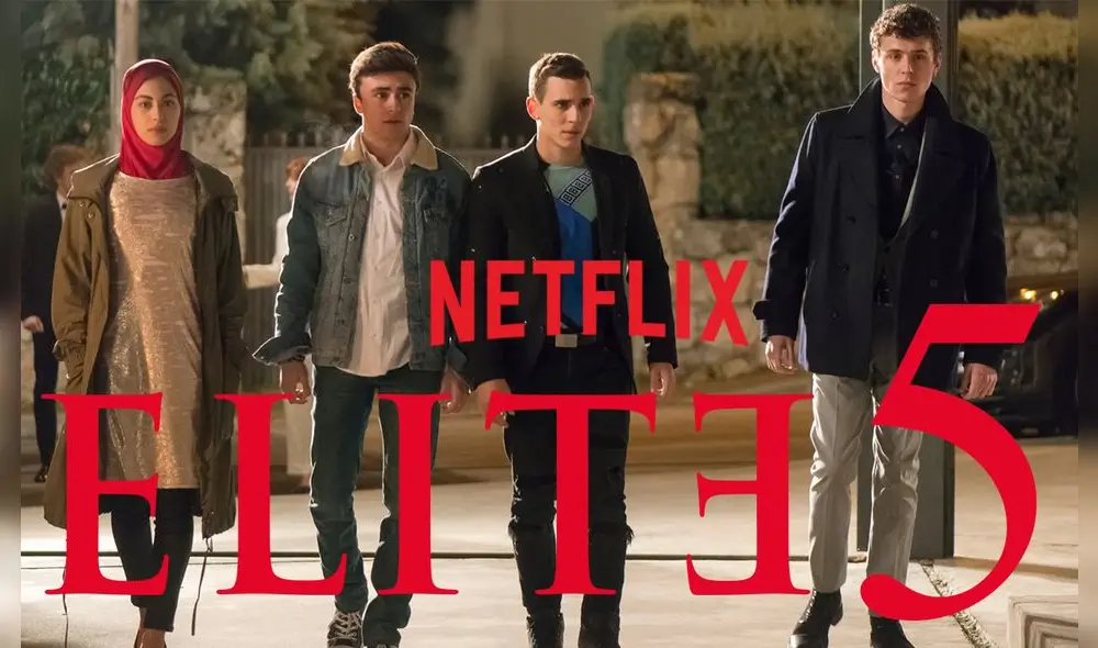 Élite 5 viene con más misterios. Foto: IMDb y Netflix
