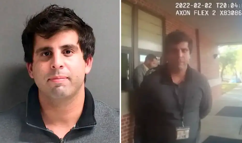 El pasado martes, los agentes conocieron que el profesor se había acercado a posibles testigos en el parque Firefighters Memorial Park. Foto: El Nuevo Herald/captura de video El pasado martes, los agentes conocieron que el profesor se había acercado a posibles testigos en el parque Firefighters Memorial Park. Foto: El Nuevo Herald/captura de video