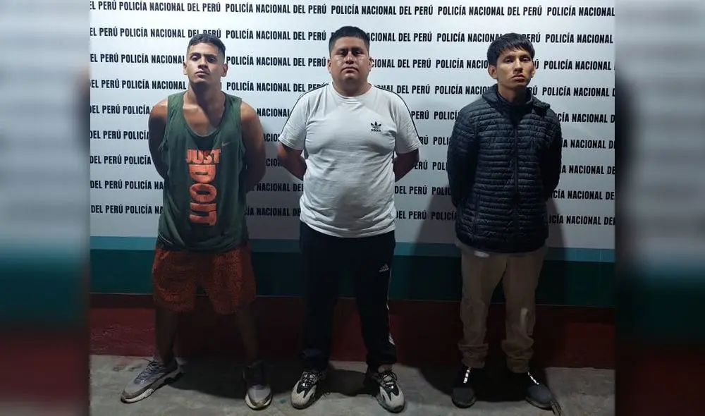 Cayeron luego de dejar automóvil abandonado en Alto Trujillo. Foto: PNP