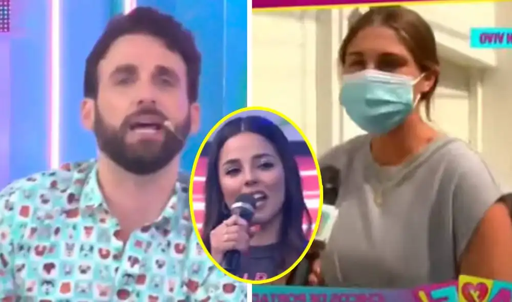 Rodrigo González resaltó la educación de Alessia Rovegno al brindar la entrevista para Amor y fuego. Foto: captura de Willax
