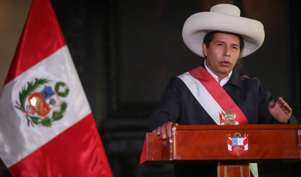 Pedro Castillo brindó un mensaje de la nación tras los cuestionamientos a su Gobierno. Foto: Presidencia. Pedro Castillo brindó un mensaje de la nación tras los cuestionamientos a su Gobierno. Foto: Presidencia.